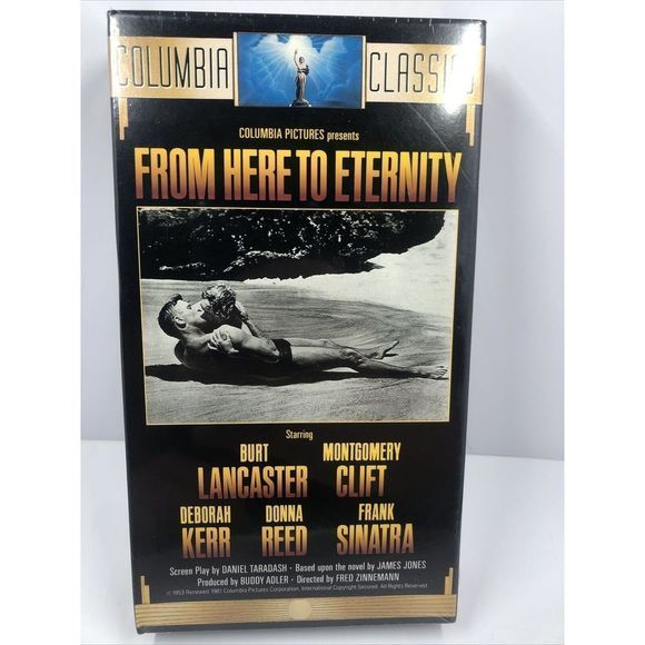From Here to Eternity VHS - Frank Sinatra, Donna Reed, Burt Lancaster.Sealed - Picture 2 of 6